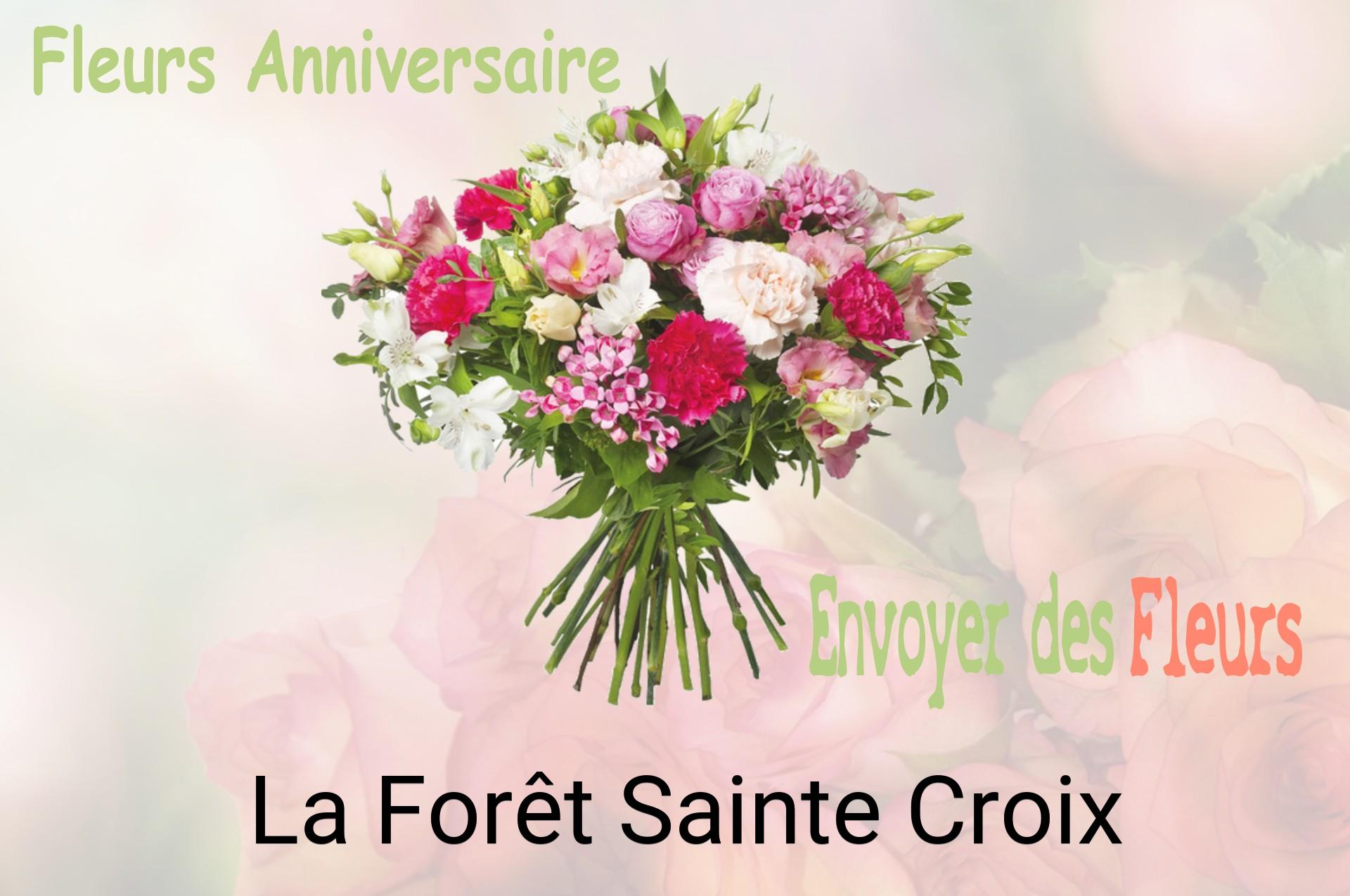 Bouquet de fleurs d’anniversaire livré à La Forêt-Sainte-Croix